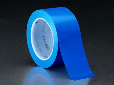 Купить Лента для разметки синяя 3M™ 471 (50 мм Х 33 м), цвет синий по выгодной цене с доставкой в интернет магазине Буборг.РУ